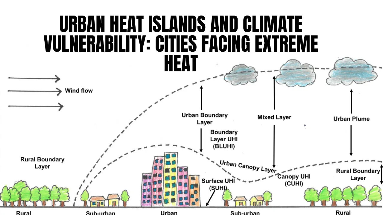 Urban Heat Islands and Climate Vulnerability: Cities Facing Extreme Heat