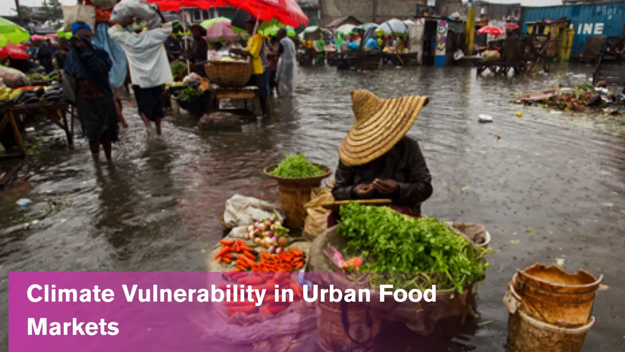 Climate Vulnerability in Urban Food Markets