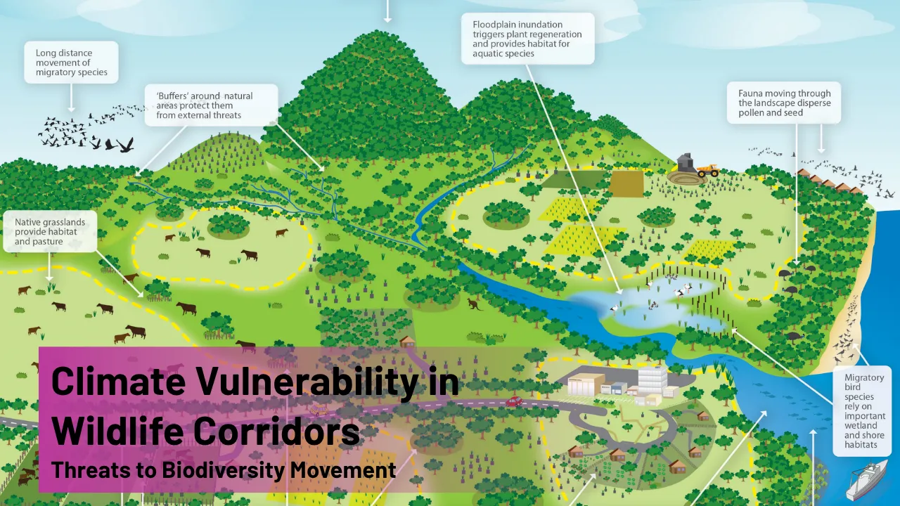 Climate Vulnerability in Wildlife Corridors
